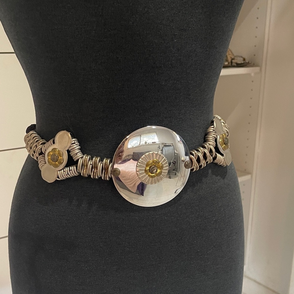 Silver and Gold Women's Belt